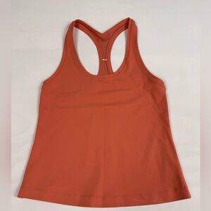 Lululemon Cool Racerback Shorter *Nulu Rustic Coral Women’s 6 Retail $48